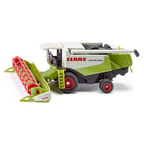 Siku 1991, Mietitrebbiatrice Claas, 1:50, Metallo E Plastica, Verde, Parti Mobili