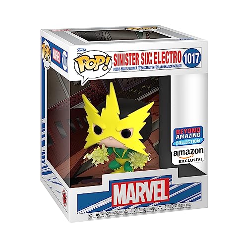 Funko Pop! Deluxe: Marvel Sinister 6 - Electro - Marvel Comics - Fumetti Marvel - Esclusiva Amazon - Figura In Vinile Da Collezione - Idea Regalo - Me