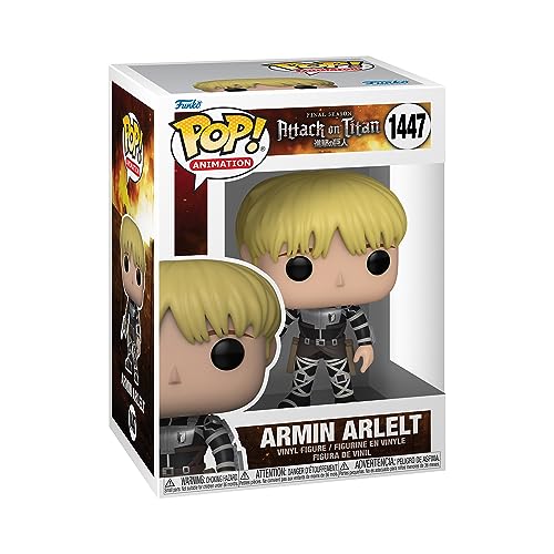 Funko Pop! Animation: Aot - Armin Arlert - 1/6 Odds For Rare Chase Variant - Attack On Titan - Figura In Vinile Da Collezione - Idea Regalo - Merchand