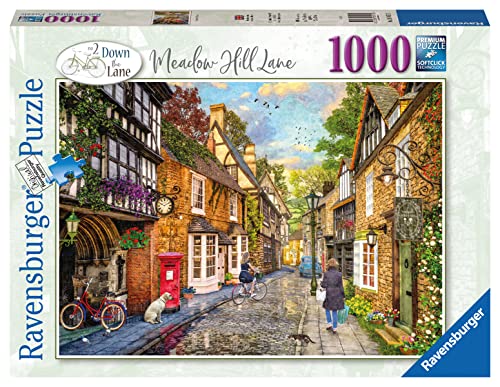 Ravensburger - Puzzle Medow Hill Lane, 1000 Pezzi, Idea Regalo, Per Lei O Lui, Puzzle Adulti