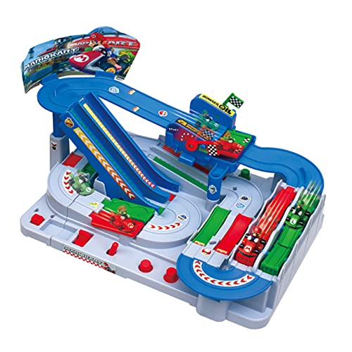 Epoch Games- Super Mario Kart Racing Deluxe, Singolo, Multicolore, 20.1 X 3 X 11.75 Inches, 7390