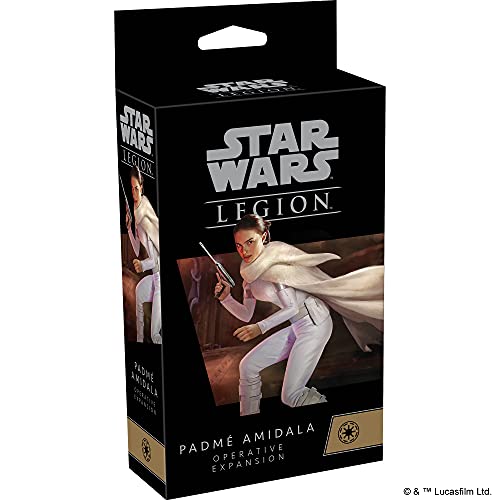 Atomic Mass Games, Star Wars Legion: Galactic Republic Expansions: Padme Amidala Operative, Unit Expansion, Miniatures Game, Ages 14+, 2 Players, 90 M