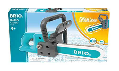 Brio Builder - 34602 Motosega | Giochi Di Ruolo Educativi E Costruzioni Per Bambini Di Età Superiore A 3 Anni