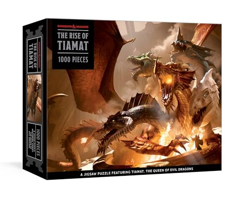 The Rise Of Tiamat Dragon Puzzle: 1000 Pieces