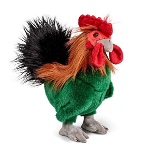 Tobar Animigos 37256 - Peluche A Forma Di Gallo, Design Realistico, Morbido, Circa 30 Cm