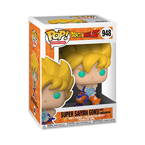 Funko Pop! Animation: Dbz S9- Ss Goku With Kamehameha Wave - Dragon Ball - Figura In Vinile Da Collezione - Idea Regalo - Merchandising Ufficiale - Gi