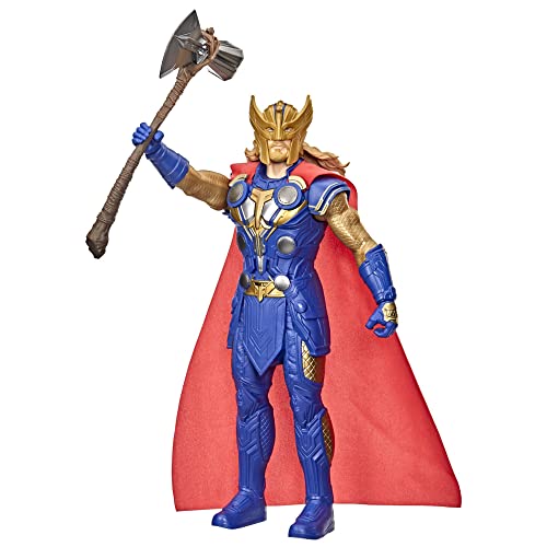 Marvel Studios' Thor: Love And Thunder Stormbreaker Strike Thor Electronic Figure 30 Cm Bambini 4 Anni In Su