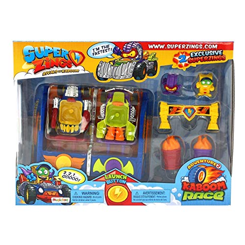 Superzings - Rivali Di Kaboom Gare Da Corsa Set Avventura 2, Speciale Serie 2, Assortito