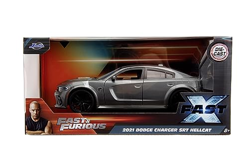 Jada 1:24 Fast And Furious Dodge Charger Argento