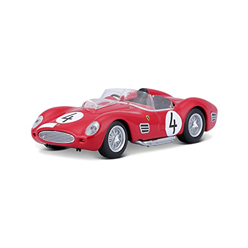 Bburago- Ferrari Testarossa (1959) Giocattolo, Colore Rosso #4, 18-36307