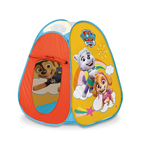 Mondo Toys - Paw Patrol Pop-Up Tent - Tenda Da Gioco Per Bambino / Bambina - Facile Da Montare / Easy To Open - Borsa Per Trasporto Inclusa - 28388