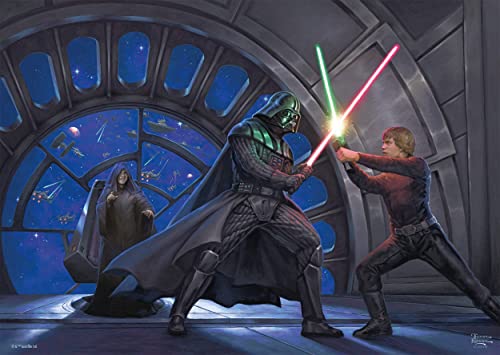 Schmidt Spiele 57375 Thomas Kinkade, Star Wars, A Son'S Destiny, Puzzle Da 1000 Pezzi, One Size