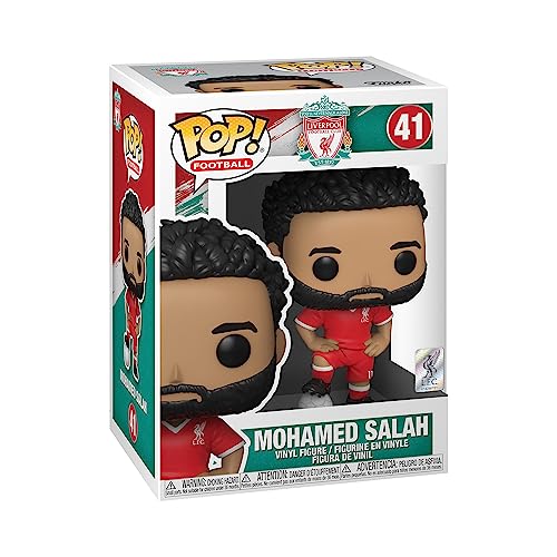 Funko Pop! Football: Liverpool - Mohamed Salah - Liverpool Fc - Figura In Vinile Da Collezione - Idea Regalo - Merchandising Ufficiale - Giocattoli Pe
