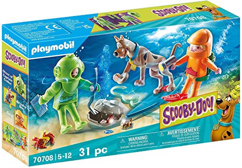 Playmobil Scooby-Doo! 70708 Il Pericoloso Ghost Of Captain Cutler, Dai 5 Anni