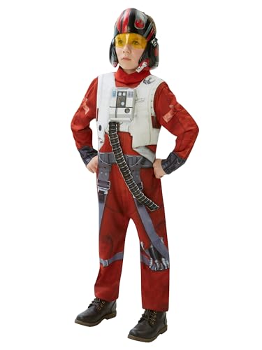 Rubie'S Poe - X-Wing Fighter - Deluxe - Di Star Wars Il Potere Della Forza Risveglia - Bambini Costume - 13-14 Anni