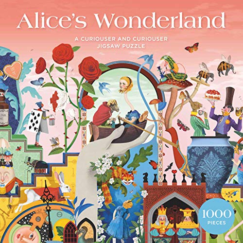 Laurence King The Alice'S Wonderland 1000 Piece Puzzle: A Curiouser And Curiouser Jigsaw Puzzle