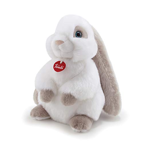 Trudi Tud23705 Rabbit White/Grey Medium