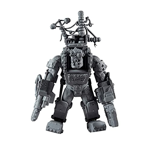Mcfarlane Toys, Warhammer 40000 Big Mek Mega Figure Con 22 Parti Mobili, Figura Warhammer Da Collezione Non Verniciata Con Base Di Supporto Per Collez