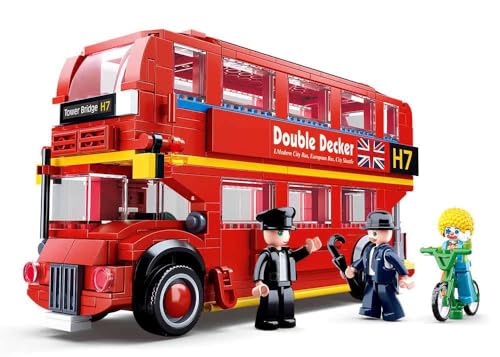 Sluban- London Bus, Colore Multi Colou, M38-B0708