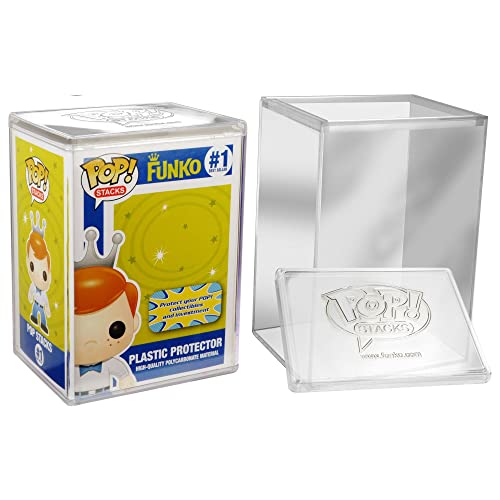 Funko Pop! Premium - Vetrina Protettiva Premiums - Per Funko Pop! Figure In Vinile Da Collezione - Espositore Durevole, Cristallino E Impilabile