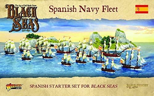 Warlord Games - Black Seas: Spanish Navy Fleet (1770-1830) Starter Set (792013001)
