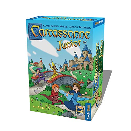 Giochi Uniti - Carcassonne Junior, Gioco Da Tavolo Per Bambini, Edizione Italiana, Gu667