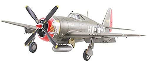 Tamiya 300061086 - Modellino Aereo Americano Seconda Guerra Mondiale Republic P-47D Thunderbolt Razorback, Scala 1:48