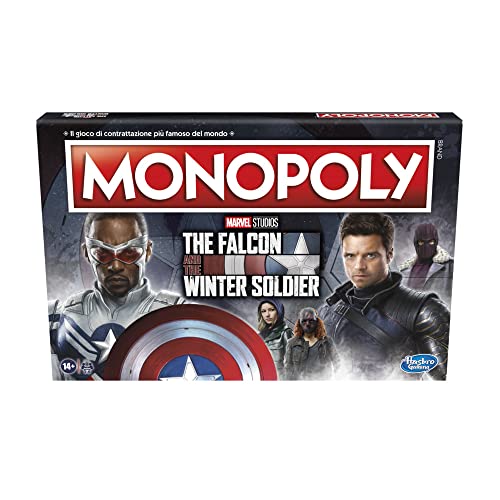 Monopoly: Edizione Ispirata Alla Serie Tv The Falcon And The Winter Soldier Dei Marvel Studios