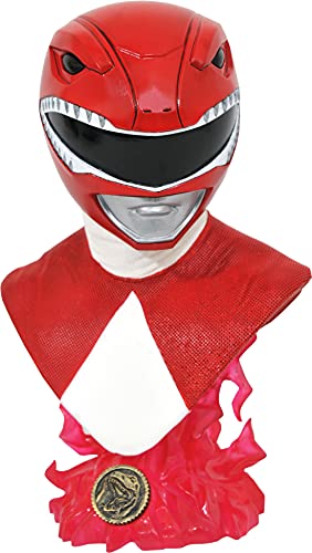 Diamond Select- Red Ranger Bust, Multicolore, Sep212194