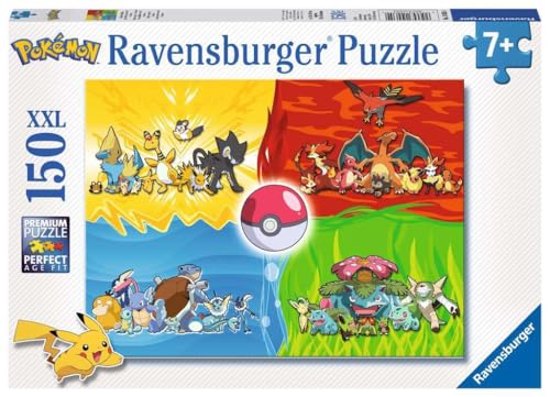 Ravensburger Pokemon 150 Piece Jigsaw Puzzle With Extra Large Pieces For Kids Age 7 Years And Up