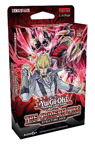 Yu-Gi-Oh! Trading Card Game Crimson King Structure Deck-Edizione Tedesca