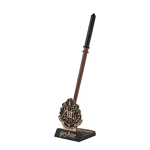 Cinereplicas Harry Potter - Zauberstab Stift Mit Ständer & Lenticular Lesezeichen - Offizielle Lizenz (Draco Malfoy)