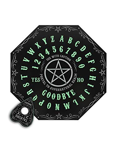 Spirit Of Equinox- Bacheca Ottagonale | Si Illumina Al Buio | 1 Pezzo. 517 G Spirit Board, Nero, Utsd2523_1