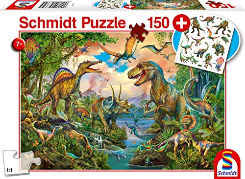 Schmidt- Dinosauri Selvaggi Puzzle, 10It4001504563325It10