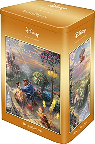 Schmidt Spiele-Disney 59926 Thomas Kinkade, Disneys Beauty And Beast, Puzzle Da 500 Pezzi, Multicolore, One Size