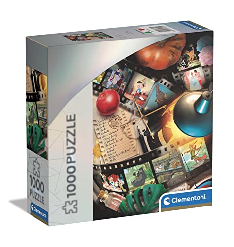 Clementoni- Classic Movies Movies-1000 Pezzi-Puzzle Adulti, Made In Italy, Multicolore, 39720