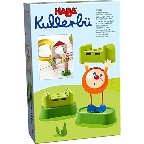 Haba 300849 "Kullerbü - Set Di Connettori E Base Di Giocattoli Complementari
