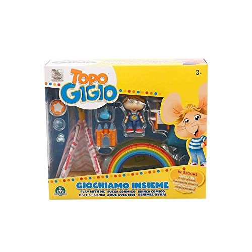Grandi Giochi - Topo Gigio Giochiamo Insieme - Con Gli Accessori Per Giocare Con Topo Gigio, Con Mini Personaggio Topo Gigio Incluso - Tpg53000