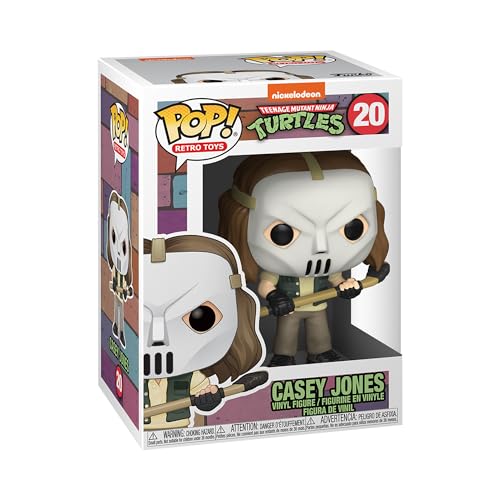 Funko Pop! Vinyl 1990-Casey Jones Teenage Mutant Ninja Turtles - Tartarughe Ninja - Figura In Vinile Da Collezione - Idea Regalo - Merchandising Uffic