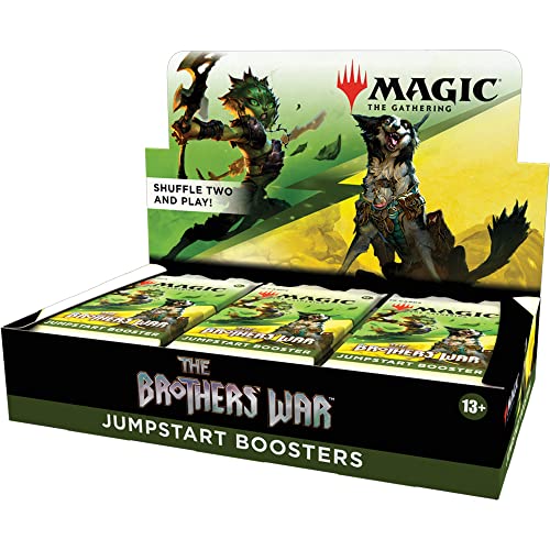 Magic: The Gathering The Brothers’ War Jumpstart Booster Box, 18 Packs (Versione Inglese)