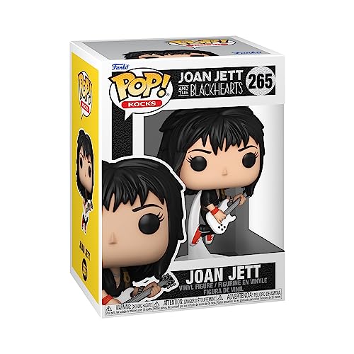 Funko Pop! Rocks: Joan Jett - Figura In Vinile Da Collezione - Idea Regalo - Merchandising Ufficiale - Giocattoli Per Bambini E Adulti - Music Fans -