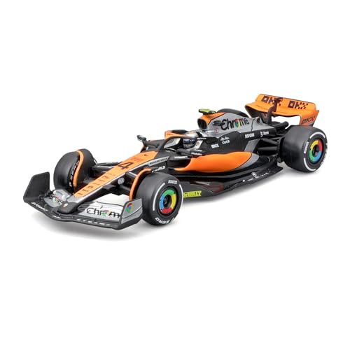 Bburago 1:43 Gara Mclaren Racing Mcl60 (2023) Con Pilota