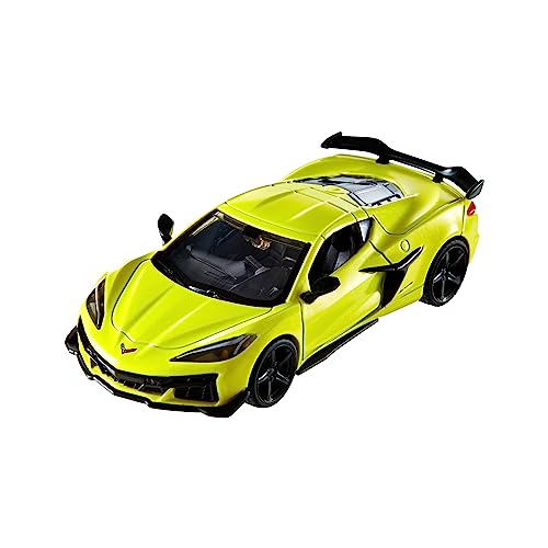 Hot Wheels Premium - Veicolo Corvette Z06 In Scala 1:43 Da Collezione, Con Pneumatici Real Rider, Carrozzeria E Telaio Metal, Giocattolo Per Bambini,
