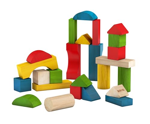 Brio 30114 Set 25 Mattoncini Colorati