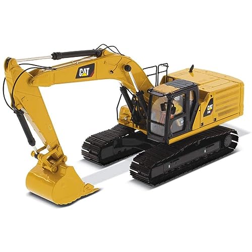 Diecast Masters- Escavatore Cat 85586-Escavatore Caterpillar 336 Hex, Scala 1:50, 20,8 X 7 X 11,1 Cm, Dai 14 Anni In Su, Colore Yellow, 85586