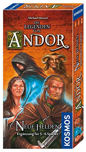 Kosmos Die Legenden Von Andor - Erweiterung - Neue Helden: Erweiterung Für Das Grundspiel Für 2-6 Spieler
