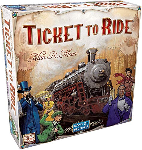 Asmodee - Ticket To Ride, Gioco Da Tavolo Per Tutta La Famiglia, 2-5 Giocatori, 8+ Anni, Edizione In Italiano