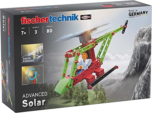Fischertechnik Fischertechnik-544616 Elicottero 544616 – Kit Sperimentale Con Rotore Solare, Giocattolo Per Bambini Dai 7 Anni In Su, Colore Green, 2