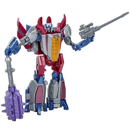 Transformers Studio Series Voyager, Action Figure Convertibile Di Starscream Gamer Edition 06 Da 16,5 Cm, Ispirata Al Videogioco Transformers: War For