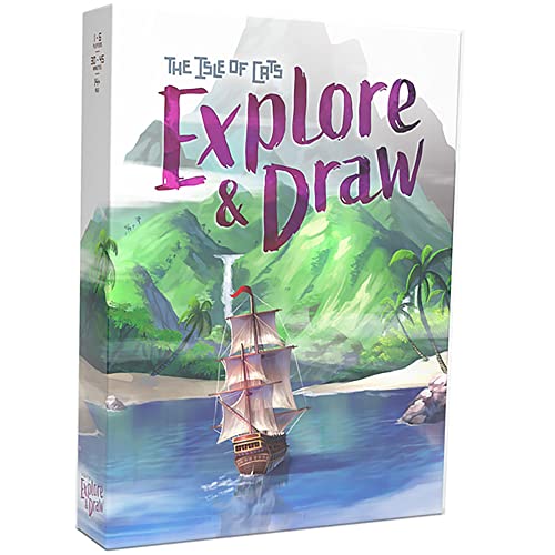 The City Of Games L'Isola Dei Gatti Esplora E Disegna, Gioco Da Tavolo